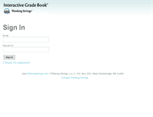 Tablet Screenshot of interactivegradebook.com